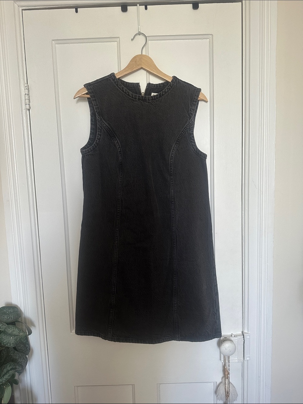 Abercrombie & Fitch A-Line Denim Mini Dress